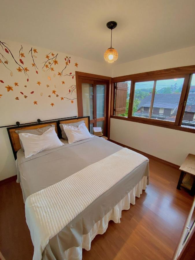 Ferienwohnung Estacao Das Hortensias, Seu Aconchego Em Gramado Exterior foto