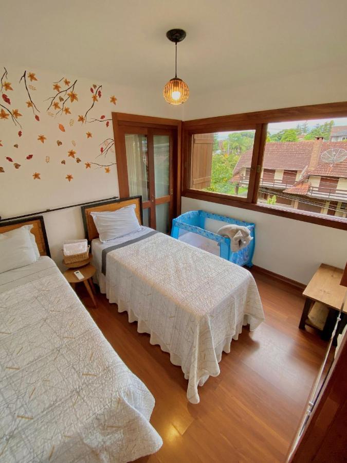 Ferienwohnung Estacao Das Hortensias, Seu Aconchego Em Gramado Exterior foto