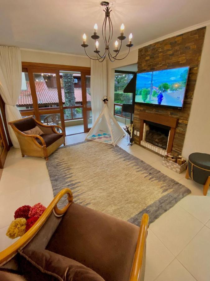 Ferienwohnung Estacao Das Hortensias, Seu Aconchego Em Gramado Exterior foto