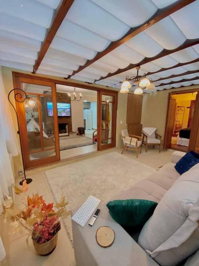 Ferienwohnung Estacao Das Hortensias, Seu Aconchego Em Gramado Exterior foto